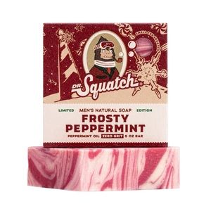 DR. SQUATCH LIMITED EDITION FROSTY PEPPERMINT - BNIB